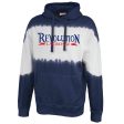 Revolution Lax Tie-Dye Hooded Sweatshirt 8501- RED or NAVY For Cheap