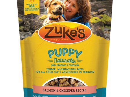 Zukes Puppy Natural Training Treats - Salmon & Chickpea Online