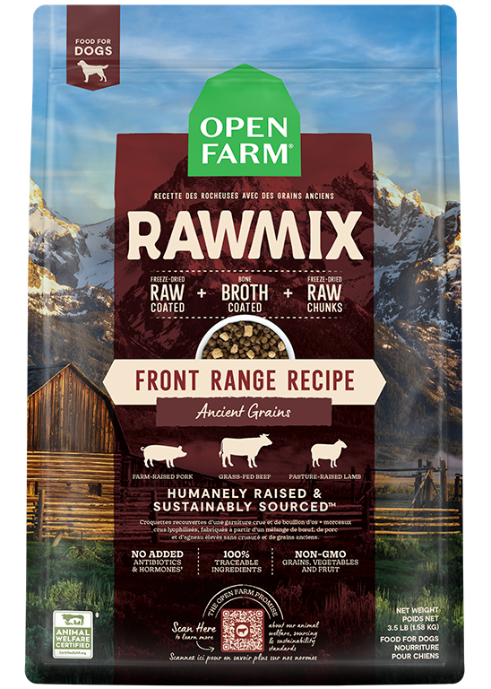 Open Farm Dog Ancient Grain RAW MIX Front Range Online now