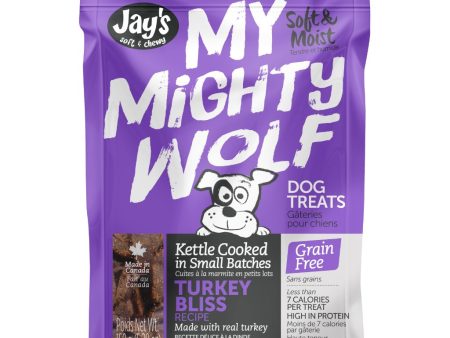 MY MIGHT WOLF DOG TREATS - TURKEY Discount