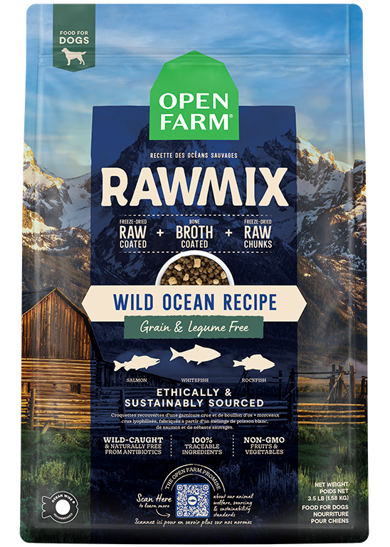 Open Farm Dog RAW MIX Grain Free Wild Ocean Hot on Sale