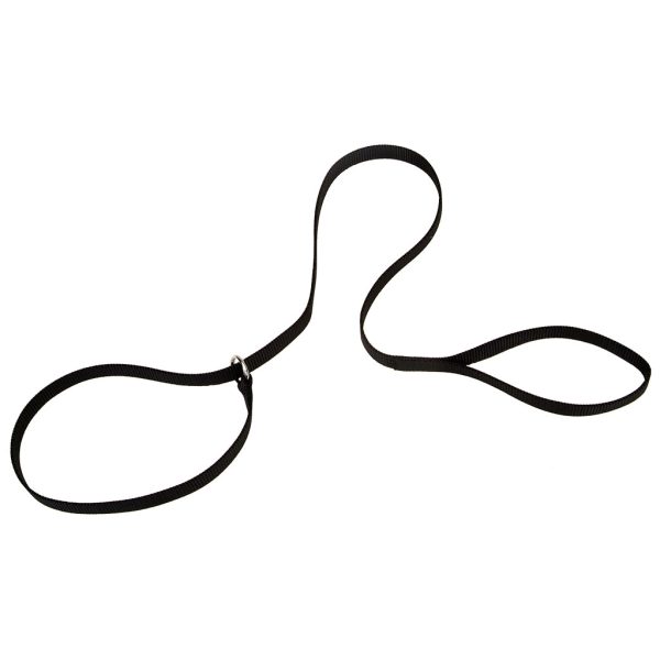 NYLON LEAD 6X5 8  - BLACK Cheap