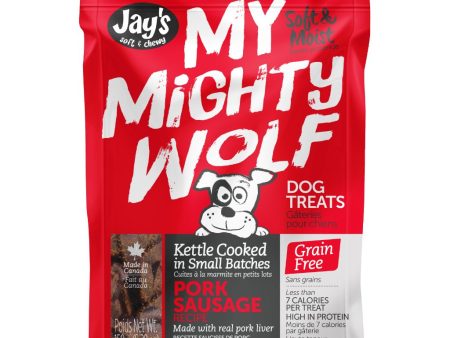 MY MIGHT WOLF DOG TREATS - PORK For Discount