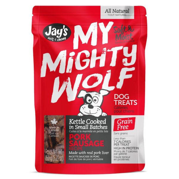 MY MIGHT WOLF DOG TREATS - PORK For Discount