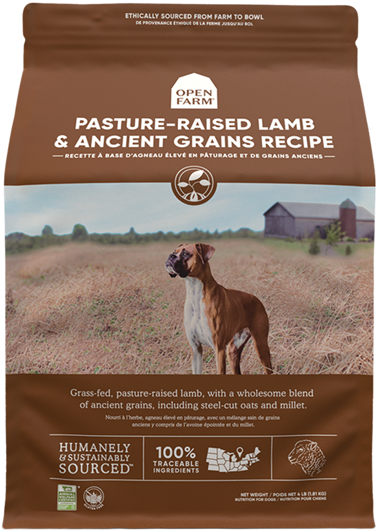 Open Farm Dog Ancient Grain Pasture-Raised Lamb Fashion