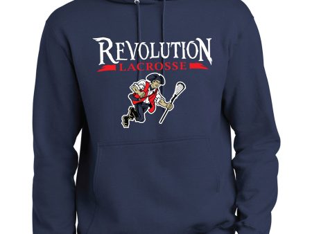 Revolution Lax Hooded Sweatshirt pc90h - Navy or Grey Online