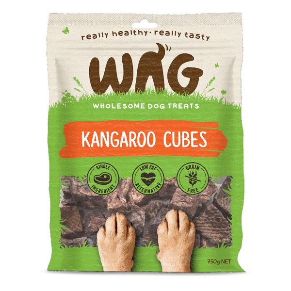 WAG Kangaroo Cubes (50G) Online Hot Sale