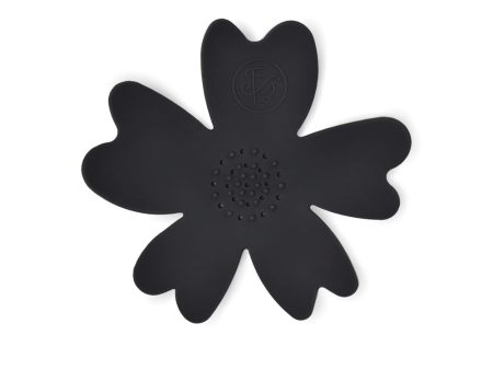 Silicone Flower Soap Dish - Black For Cheap