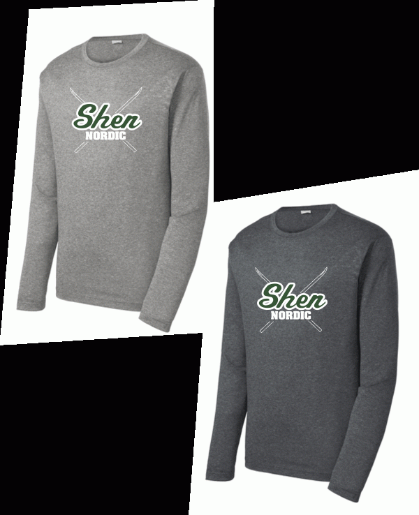 Shen Nordic Long Sleeve Moisture Wicking Tee ST400LS Supply