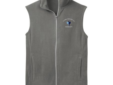 Core Physical Therapy Mens Fleece Vest f226 Cheap