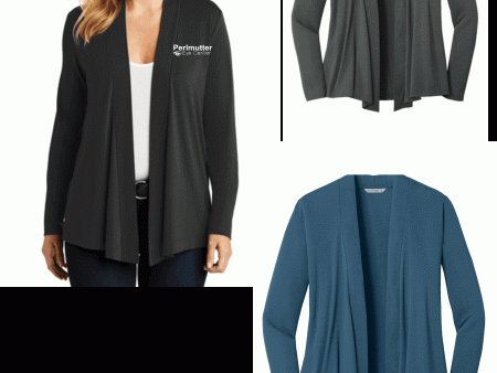 Perlmutter Eye Center - Ladies Open Cardigan Online Hot Sale