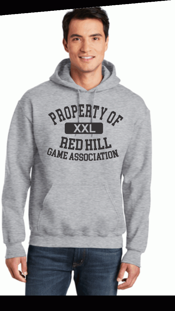 1 Red Hill Game Association - Hooded Sweatshirts 3 Colors Available on Sale