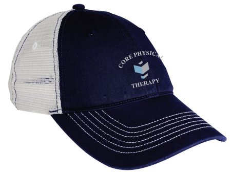 Core Physical Therapy Mesh Back Hat dt607 Discount