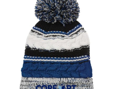 Core Physical Therapy Knit Pom Pom Hat stc21 Fashion