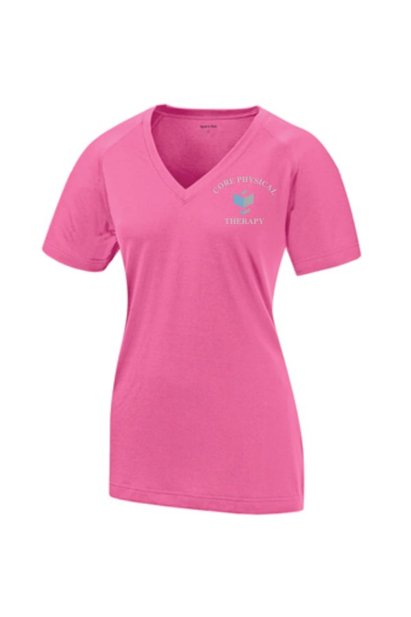 Core Physical Therapy Ladies Performance V-neck Lst700 Online Sale