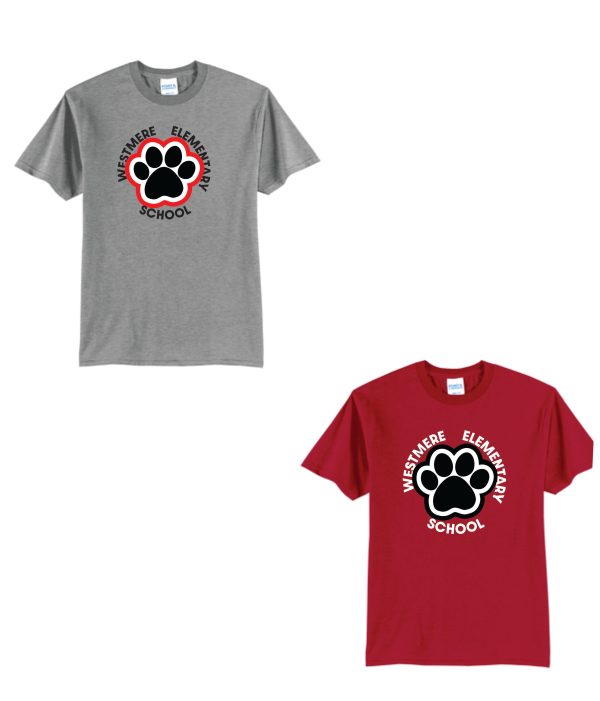 Westmere Elementary School - PC54 Short Sleeve Tees on Sale