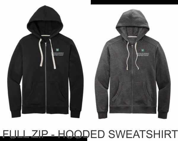 Wojeski & Company - Full Zip Hooded Sweatshirt - DT8102 Supply