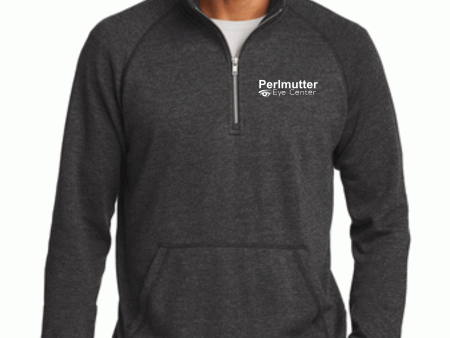 Perlmutter Eye Center - Light Weight Fleece 1 4 Zip DM392 For Sale