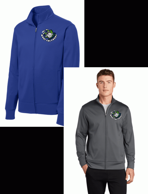 What the Puck - Full  Zip Warm up  ST241 Online Hot Sale