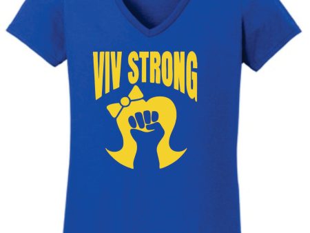 VIV STRONG- LADIES V NECK Online