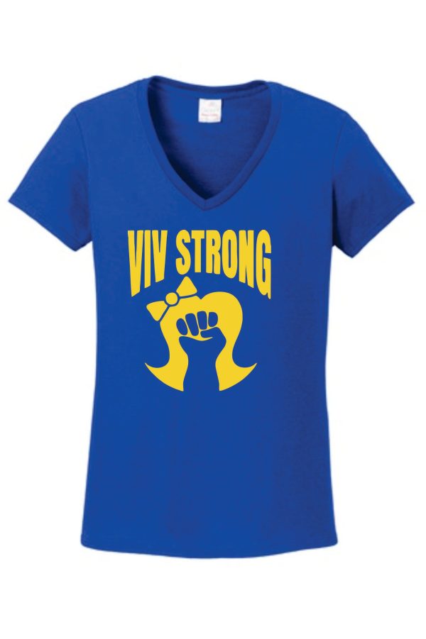 VIV STRONG- LADIES V NECK Online