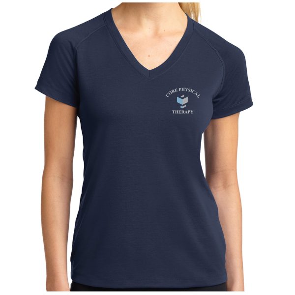 Core Physical Therapy Ladies Performance V-neck Lst700 Online Sale