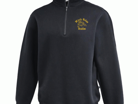 Windy Ridge Stables 1 4 Zip Sweatshirt  Pennant 816- Unisex For Cheap