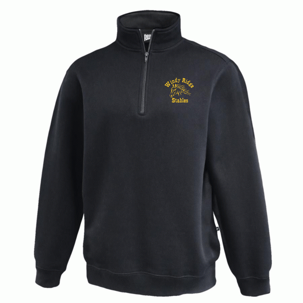 Windy Ridge Stables 1 4 Zip Sweatshirt  Pennant 816- Unisex For Cheap