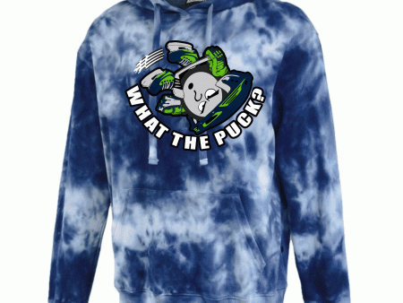 What the Puck - Tie Dye Hoodie 8505 Online Hot Sale