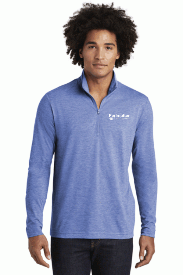 Perlmutter Eye Center - Mens 1 4 Zip - JST407 For Discount