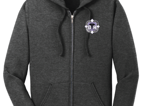 Hudson Valley Dental Hygiene Port and Company Ladies Full Zip Hoodie For Discount