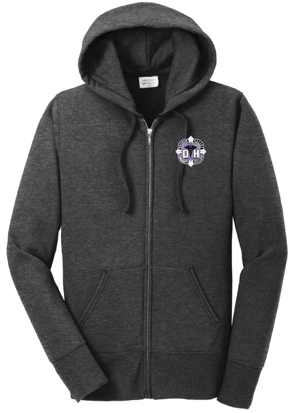 Hudson Valley Dental Hygiene Port and Company Ladies Full Zip Hoodie For Discount