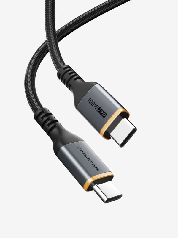 New USB-C to USB-C 100W Charging Cable Hot on Sale