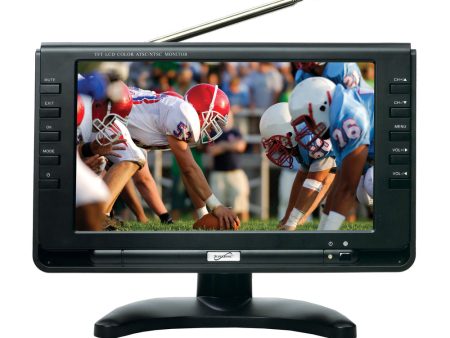 Supersonic 9 Inch Portable Rechargeable Digital LCD TV on Sale