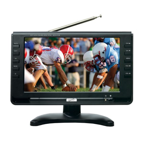 Supersonic 9 Inch Portable Rechargeable Digital LCD TV on Sale