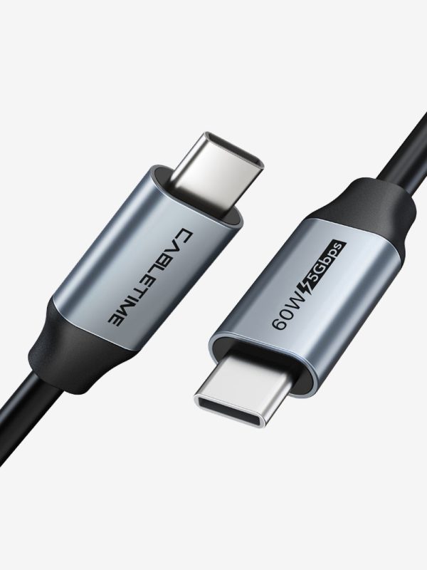 USB C to USB C 60w Cable 3A Fast Charging Online Sale