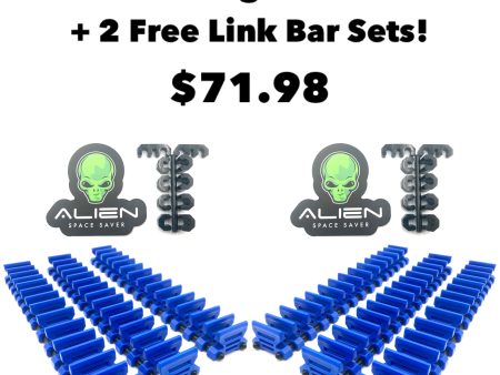 84 Wrench Organizer Bundle + 2 Free Link Bar Sets (NEW POLY PRO RODS) For Cheap