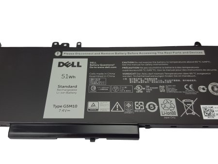 Dell Latitude E5450, E5550 51Wh 4 Cell Laptop Battery Type G5M10, WYJC2 For Discount