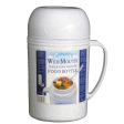 Brentwood 0.5L Wide Mouth Glass Vacuum Foam Insulated Food Thermos Discount