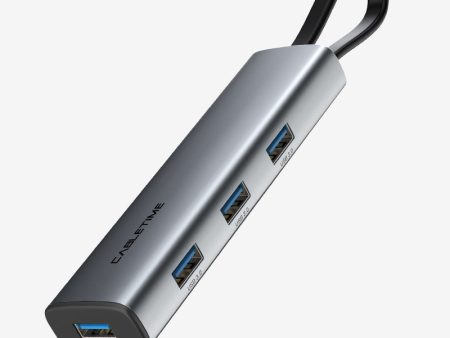 Portable Slim 4 In 1 USB 3.0 Type C Multiport Adapter For Sale