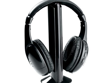 Naxa NE-922 Professional 5 In 1 Wireless Headphone System Hot on Sale