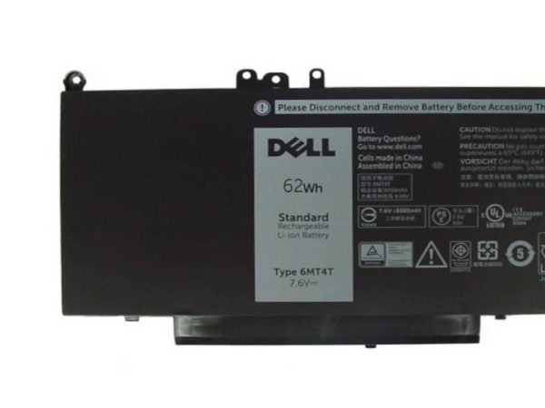 Dell Latitude E5470 E5570 Precision 3510 4 Cell 62Wh Battery Type 6MT4T HK6DV Discount