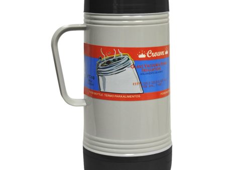 Brentwood 1.0L Glass Vacuum Foam Insulated Food Thermos Discount