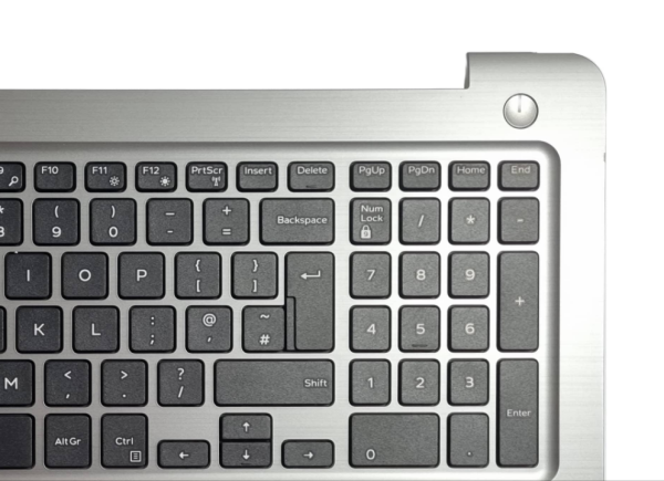 Dell Inspiron 15 5565 & 5567 Silver Palmrest Keyboard Assembly 2YGKM 02YGKM Online Sale