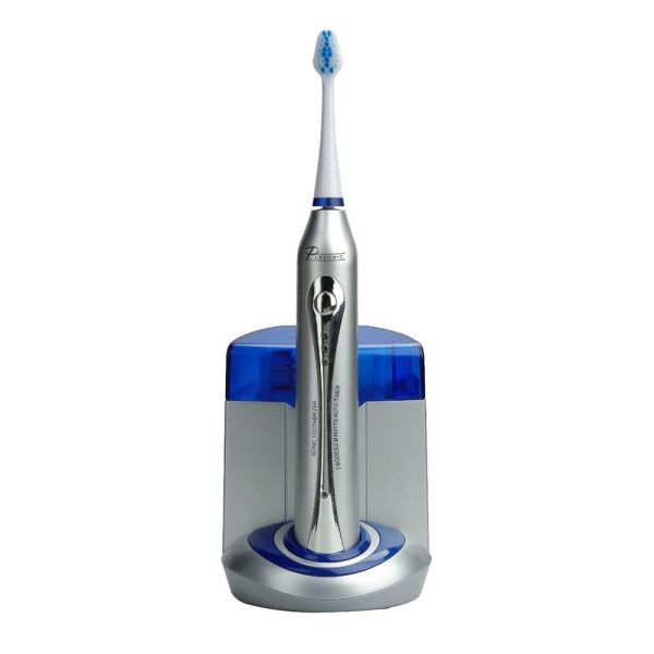 Puresonic Sonic Toothbrush with UV Sanitizing Function with Bonus 12 Brush Heads Sale