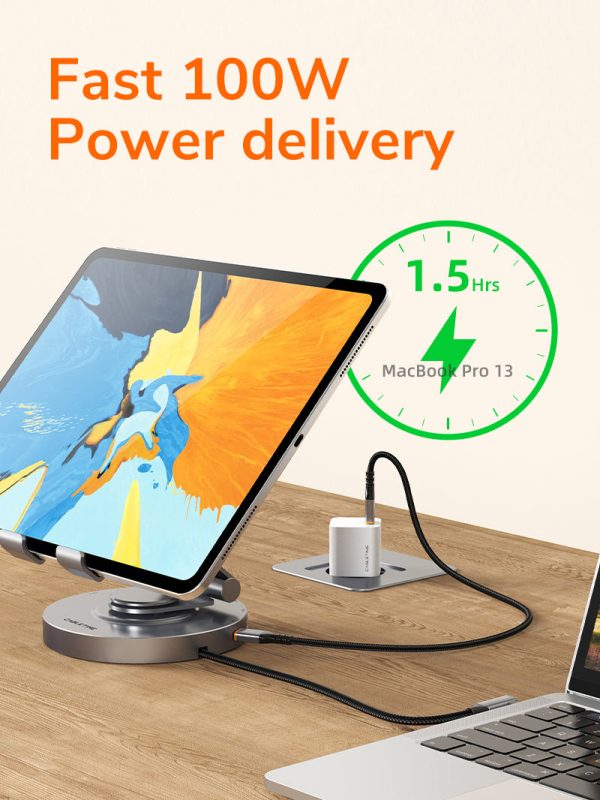 8 IN 1 Aluminum USB C Hub & Stand for iPad Pro Online