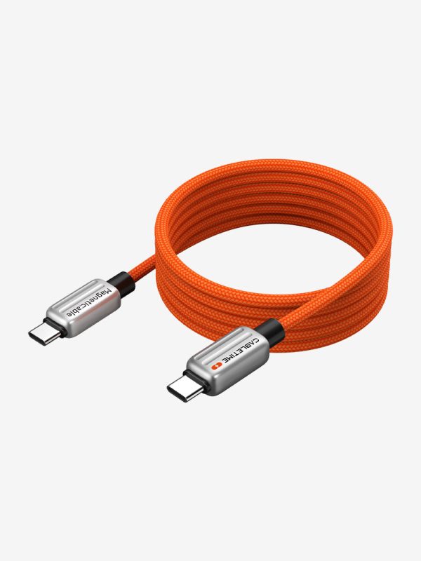 240w Magnetic USB Type-C Fast Charge Cable 1m 2m for iPhone 16 15 Pro Plus Max Online now