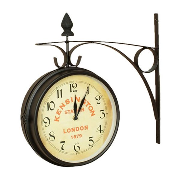 Kensington Station Double Side clock (Large) For Discount