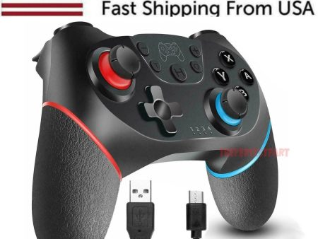 Wireless Pro Controller Gamepad for Nintendo Switch Joypad Joystick Remote USA Online