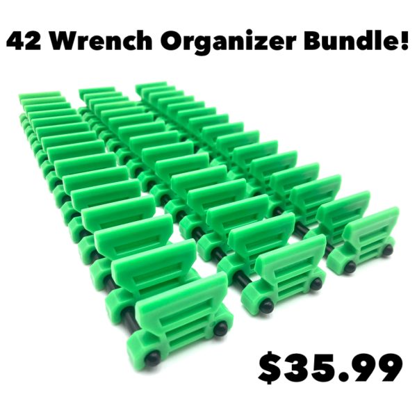 42 Wrench Organizer Bundle (NEW POLY PRO RODS) Online now